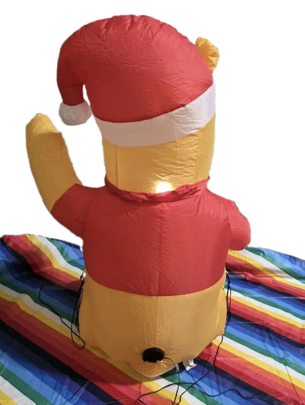 Gemmy Disney Winnie the Pooh 3.5FT Airblown Inflatable Christmas Yard Decor